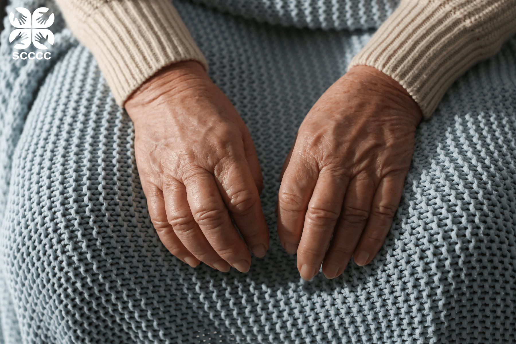 Older persons hands